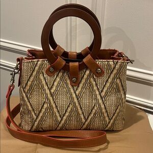Patricia Nash Empoli Woven Handbag